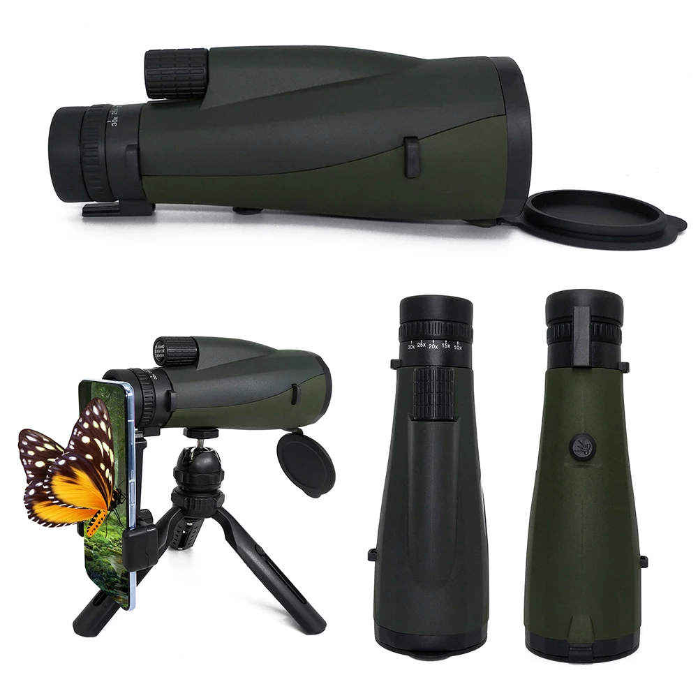 Monoculars for Adults High Powered Professional 10-30x60mm Zoom Long Range Compact Bak4 FMC Monocular Telescope for Hunting
Monoculars for Adults High Powered Professional 10-30x60mm Zoom Long Range Compact Bak4 FMC Monocular Telescope for Hunting