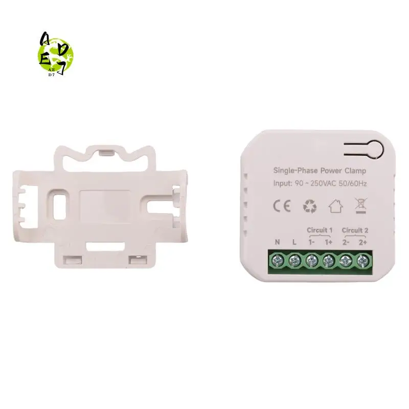 AED7-Tuya Smart Life Wi-Fi счетчик энергии 80A с зажимом CT монитор энергопотребления кВтч статистика электроэнергии
AED7-Tuya Smart Life Wi-Fi счетчик энергии 80A с зажимом CT монитор энергопотребления кВтч статистика электроэнергии