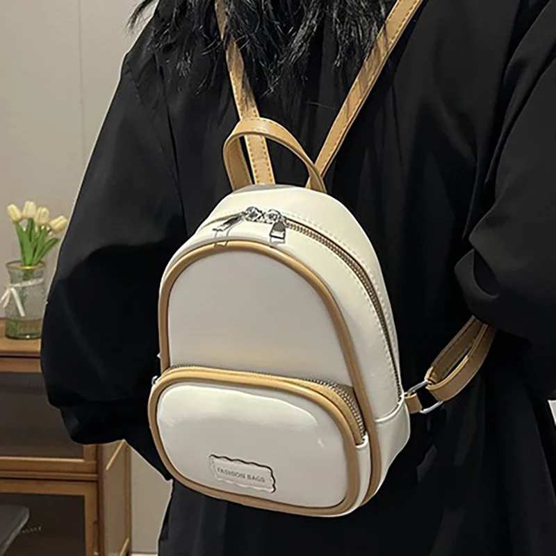 Mini Dual-Shoulder Backpack for Women Small Square Bag Multi-pocket Bags Candy Color Daypack Casual Travel Small Packs Cute Pack
Mini Dual-Shoulder Backpack for Women Small Square Bag Multi-pocket Bags Candy Color Daypack Casual Travel Small Packs Cute Pack