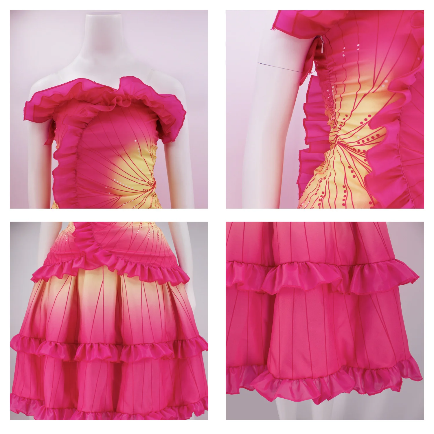 Anime Wicked Glinda The Good Witch Flower Ballroom Dress Up Halloween Costume Women Gown Ball Cosplay Disguise Performance Wear
Anime Wicked Glinda The Good Witch Flower Ballroom Dress Up Halloween Costume Women Gown Ball Cosplay Disguise Performance Wear