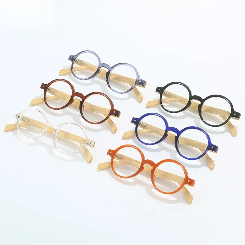Новые ретро-очки для чтения в маленькой круглой оправе с пружинными бамбуковыми дужками, зеркальные, для пресбиопии
Новые ретро-очки для чтения в маленькой круглой оправе с пружинными бамбуковыми дужками, зеркальные, для пресбиопии