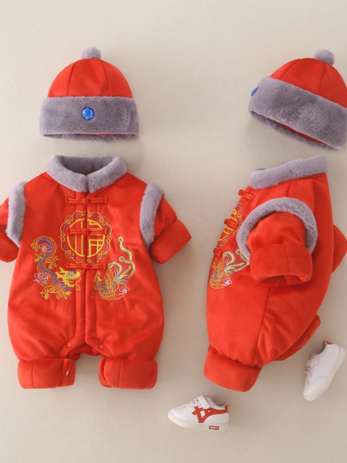 Thiened Fce Winter Clothes for Newborn Babies Overalls Warm Outdoor Climbing Suit 3-6 Months Cartoon ex Cotton Padded
Thiened Fce Winter Clothes for Newborn Babies Overalls Warm Outdoor Climbing Suit 3-6 Months Cartoon ex Cotton Padded