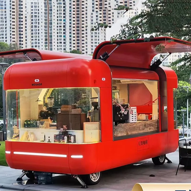 Ice Cream Trailer Mobile Food Truck Coffee Vending Cart Concession Trailer Luxury Catering Trailers With Full Kitchen
Ice Cream Trailer Mobile Food Truck Coffee Vending Cart Concession Trailer Luxury Catering Trailers With Full Kitchen