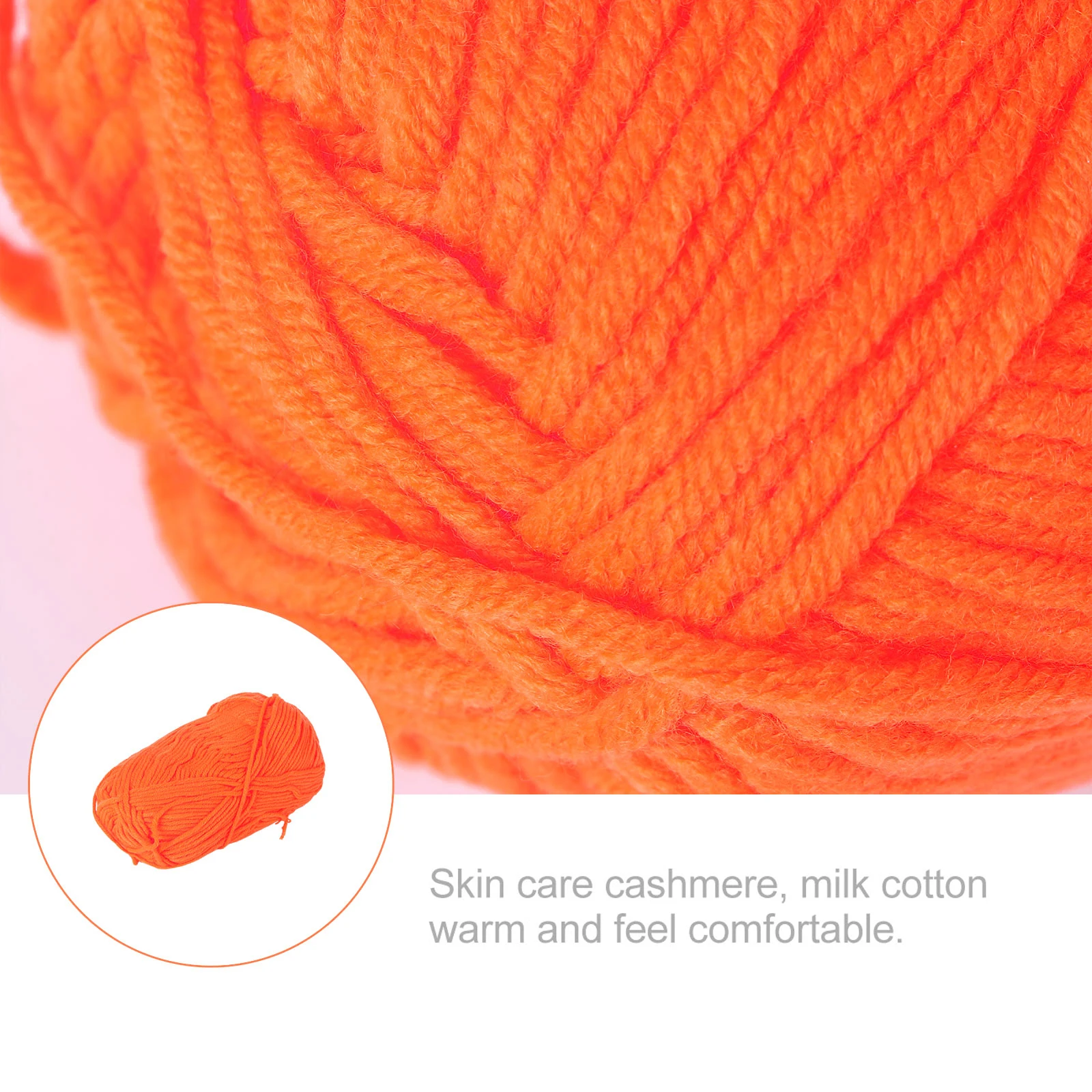 50G Milk Cotton Yarn Versatile Worsted Weight Yarn for Knitting Crochet Hats Gloves Sweaters Scarves Shawls Comfortable Feel
50G Milk Cotton Yarn Versatile Worsted Weight Yarn for Knitting Crochet Hats Gloves Sweaters Scarves Shawls Comfortable Feel