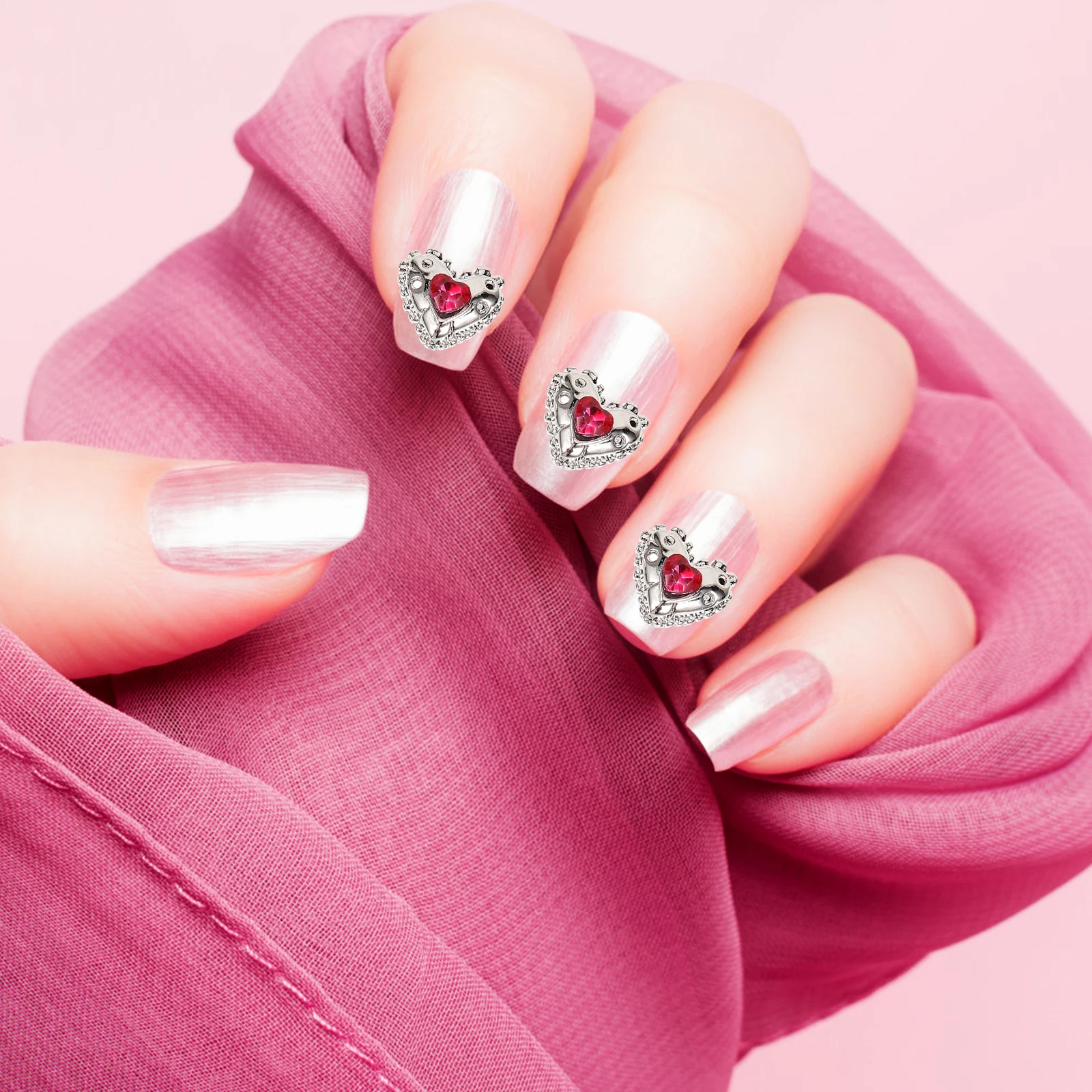 25Pcs Heart Shaped Nail Decorations Rhinestone Charms for Women DIY Kawaii Nail Gems Accessories Wedding Party Prom Birthday
25Pcs Heart Shaped Nail Decorations Rhinestone Charms for Women DIY Kawaii Nail Gems Accessories Wedding Party Prom Birthday