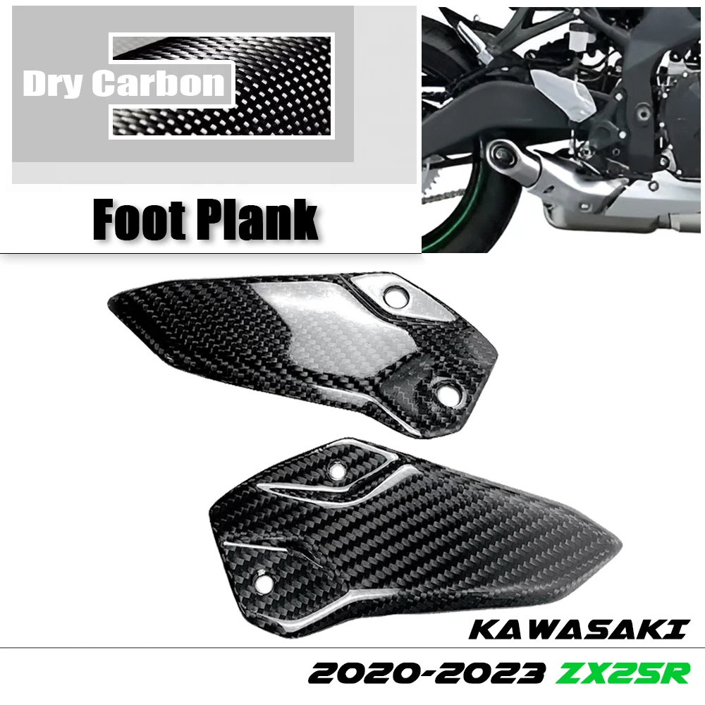 For Kawasaki ZX25R ZX 25R 2020 2023 2021 2022 100% 3k Full Carbon Fiber Foot Plank Cover Faring Motorcycle Accessories
For Kawasaki ZX25R ZX 25R 2020 2023 2021 2022 100% 3k Full Carbon Fiber Foot Plank Cover Faring Motorcycle Accessories