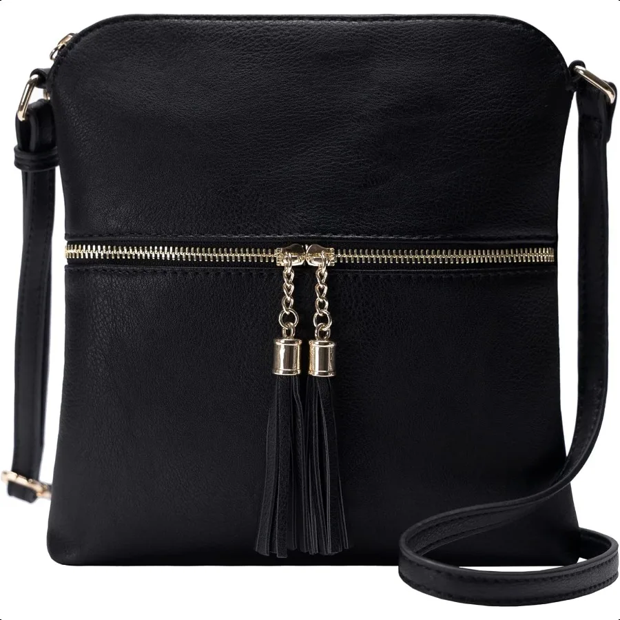 Solene Womens Lightweight Medium Crossbody Purse with Tassel Perfect Size Crossbody Bags for Daily Use travel
Solene Womens Lightweight Medium Crossbody Purse with Tassel Perfect Size Crossbody Bags for Daily Use travel