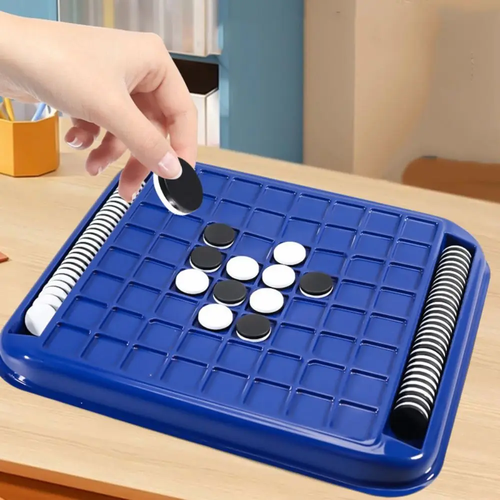 Tabletop Game Flip Black White Chess Board Touch Flip Portable Kid Overturn Chess Parent-Child Interactive Funny
Tabletop Game Flip Black White Chess Board Touch Flip Portable Kid Overturn Chess Parent-Child Interactive Funny
