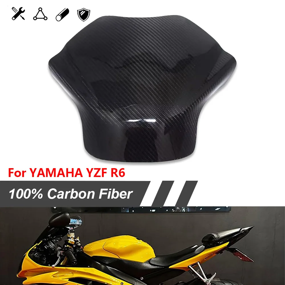 Carbon Fiber Motorcycle Fuel Gas Tank Cover Protector Accessories Fit for Yamaha YZF-R6 YZFR6 YZF R6 2008-2012
Carbon Fiber Motorcycle Fuel Gas Tank Cover Protector Accessories Fit for Yamaha YZF-R6 YZFR6 YZF R6 2008-2012