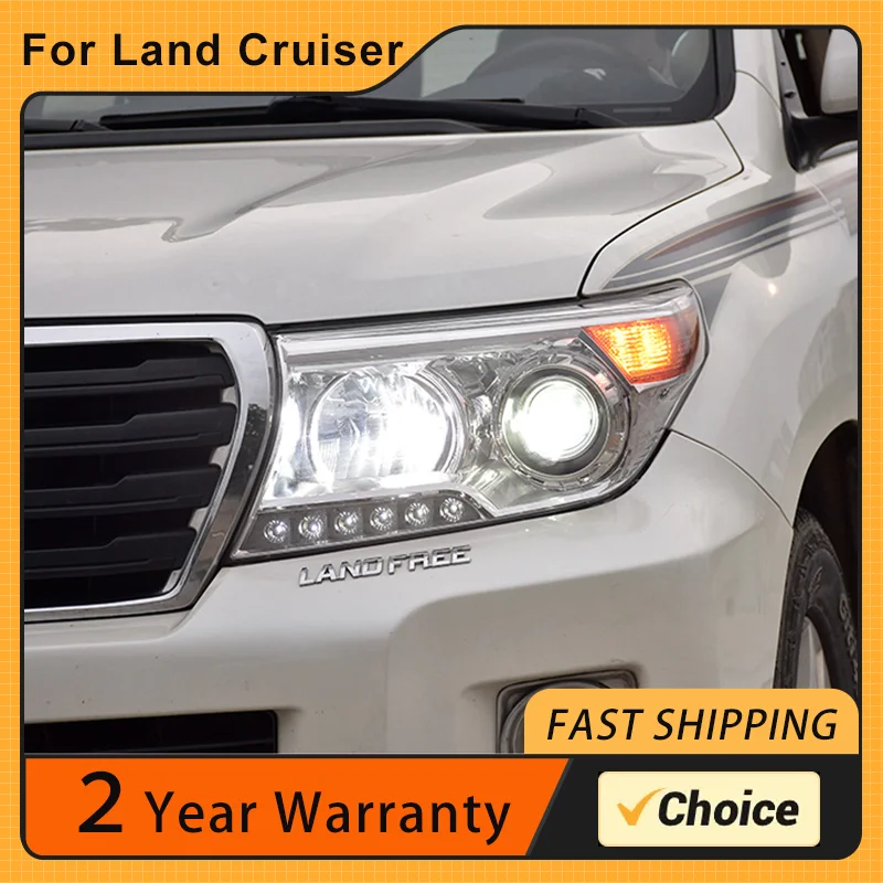 Car Lights for Toyota Land Cruiser LED Headlight 2007-2015 Land Cruiser Head Lamp Drl Projector Lens Automotive Accessories
Car Lights for Toyota Land Cruiser LED Headlight 2007-2015 Land Cruiser Head Lamp Drl Projector Lens Automotive Accessories