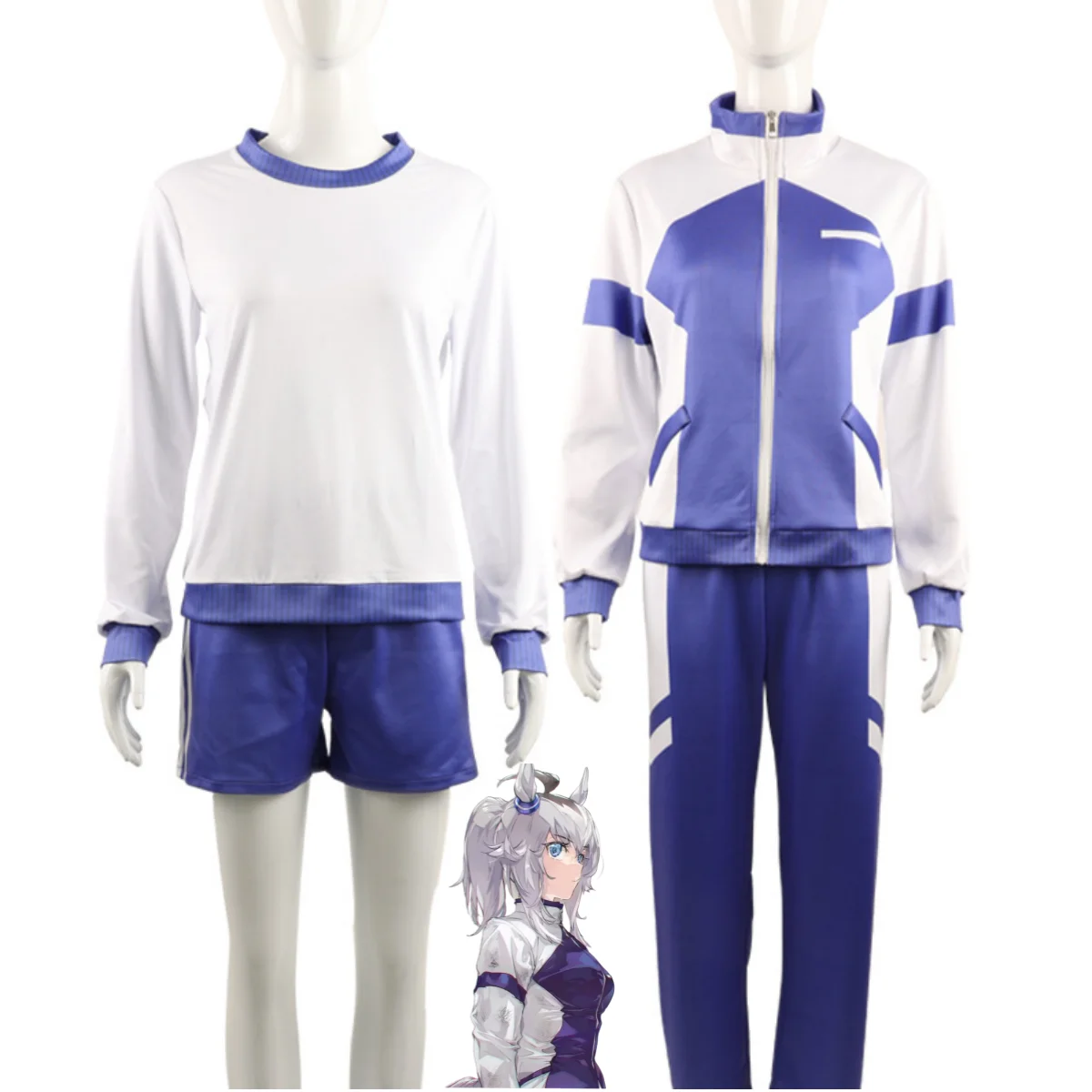 Anime Game Umamusume: Pretty Derby Oguri Cap Cosplay Costume Tracksuit Coat T-Shirt Uniform Woman Campus Gymnastics Suit 2025
Anime Game Umamusume: Pretty Derby Oguri Cap Cosplay Costume Tracksuit Coat T-Shirt Uniform Woman Campus Gymnastics Suit 2025
