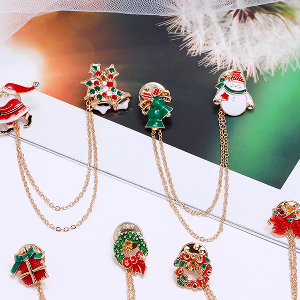 5Pcs Xmas Santa Claus Brooch Pin Christmas Brooch Decorative Brooches Asymmetry Lapel Pins Christmas Festival Clothing
5Pcs Xmas Santa Claus Brooch Pin Christmas Brooch Decorative Brooches Asymmetry Lapel Pins Christmas Festival Clothing