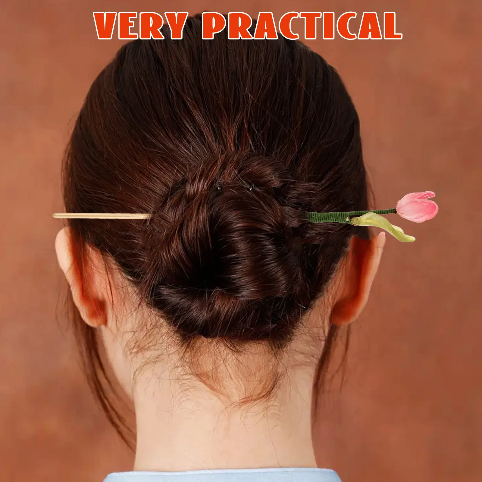 Vintage Chinese Flower Hair Sticks Easy Lasting Metal Accessories Bun Updo Styling Retro Decorative Hair Chopsticks 
Vintage Chinese Flower Hair Sticks Easy Lasting Metal Accessories Bun Updo Styling Retro Decorative Hair Chopsticks