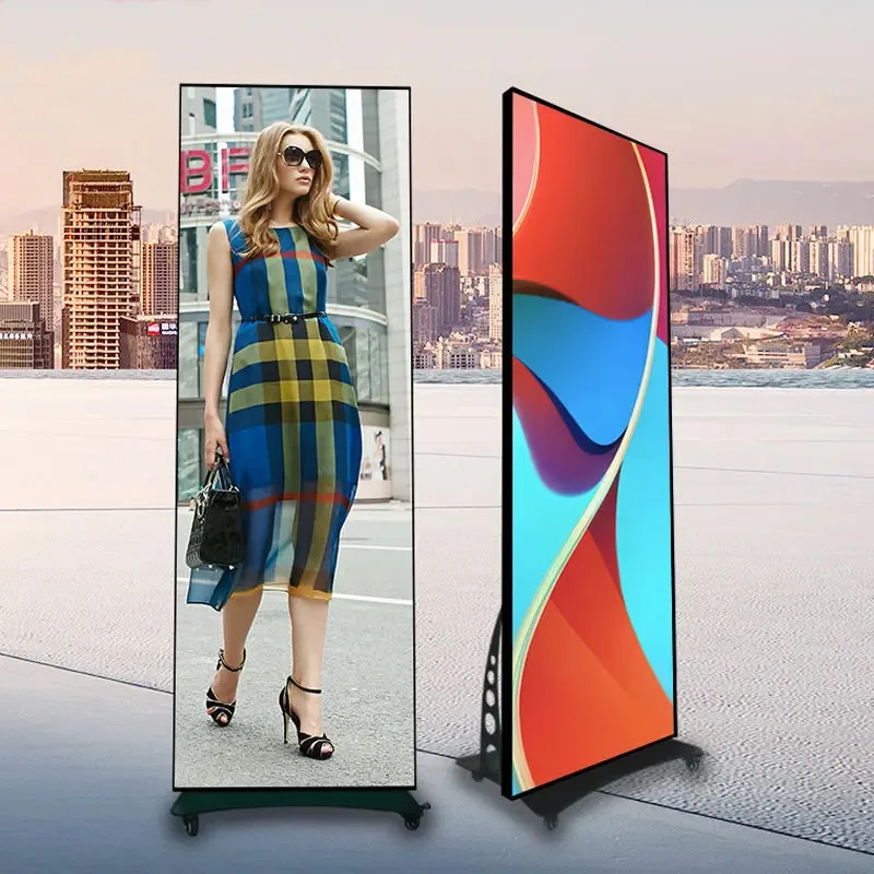 Full Color hd Digital P3 LED Screen Poster/ LED Video hd Advertising Led Screen with Wheels
Full Color hd Digital P3 LED Screen Poster/ LED Video hd Advertising Led Screen with Wheels