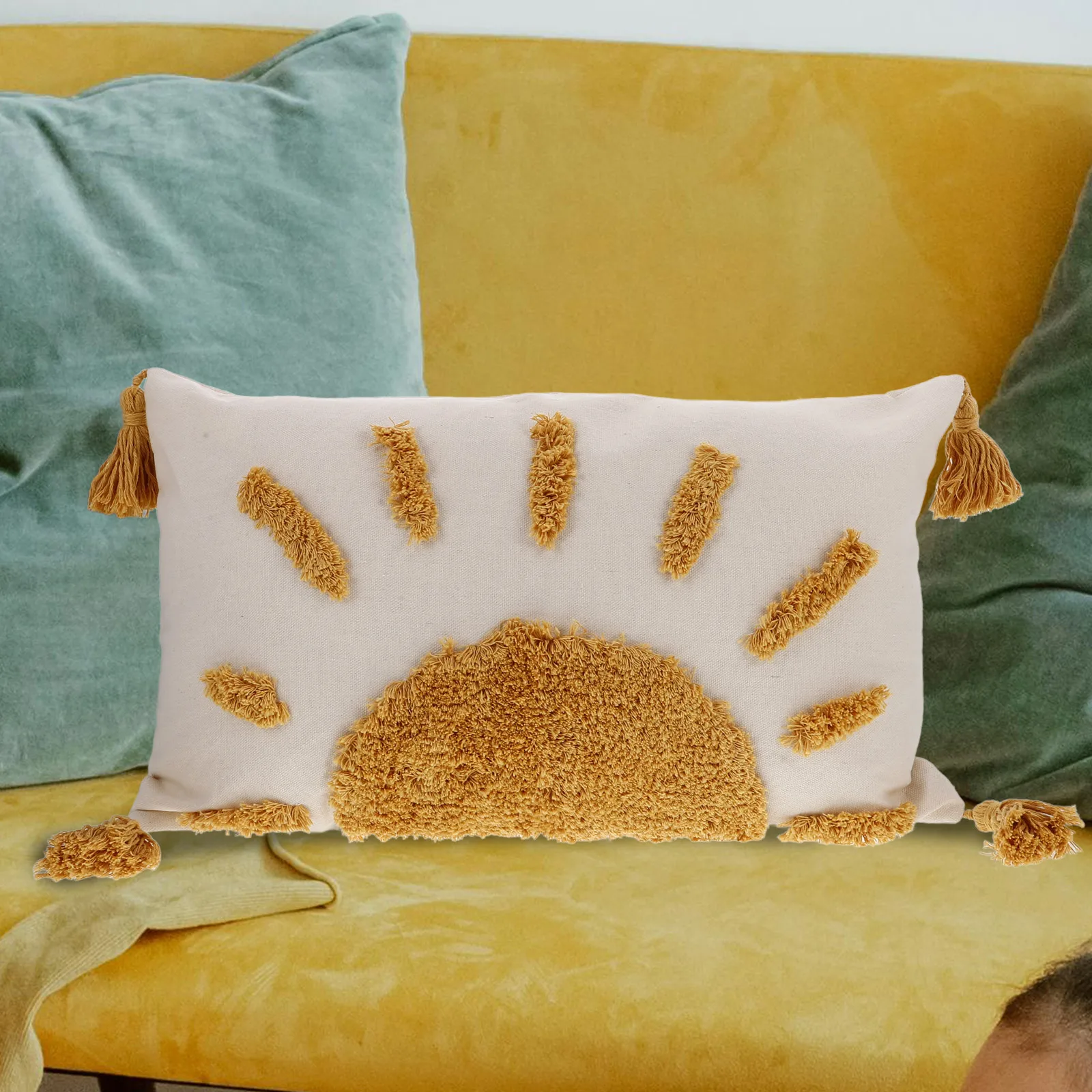 3D Embroidered Decorative Throw Pillow Stylish Lumbar Cushion for Sofa Car Bed Rv Travel Boho Pillow Bedroom Living Room
3D Embroidered Decorative Throw Pillow Stylish Lumbar Cushion for Sofa Car Bed Rv Travel Boho Pillow Bedroom Living Room