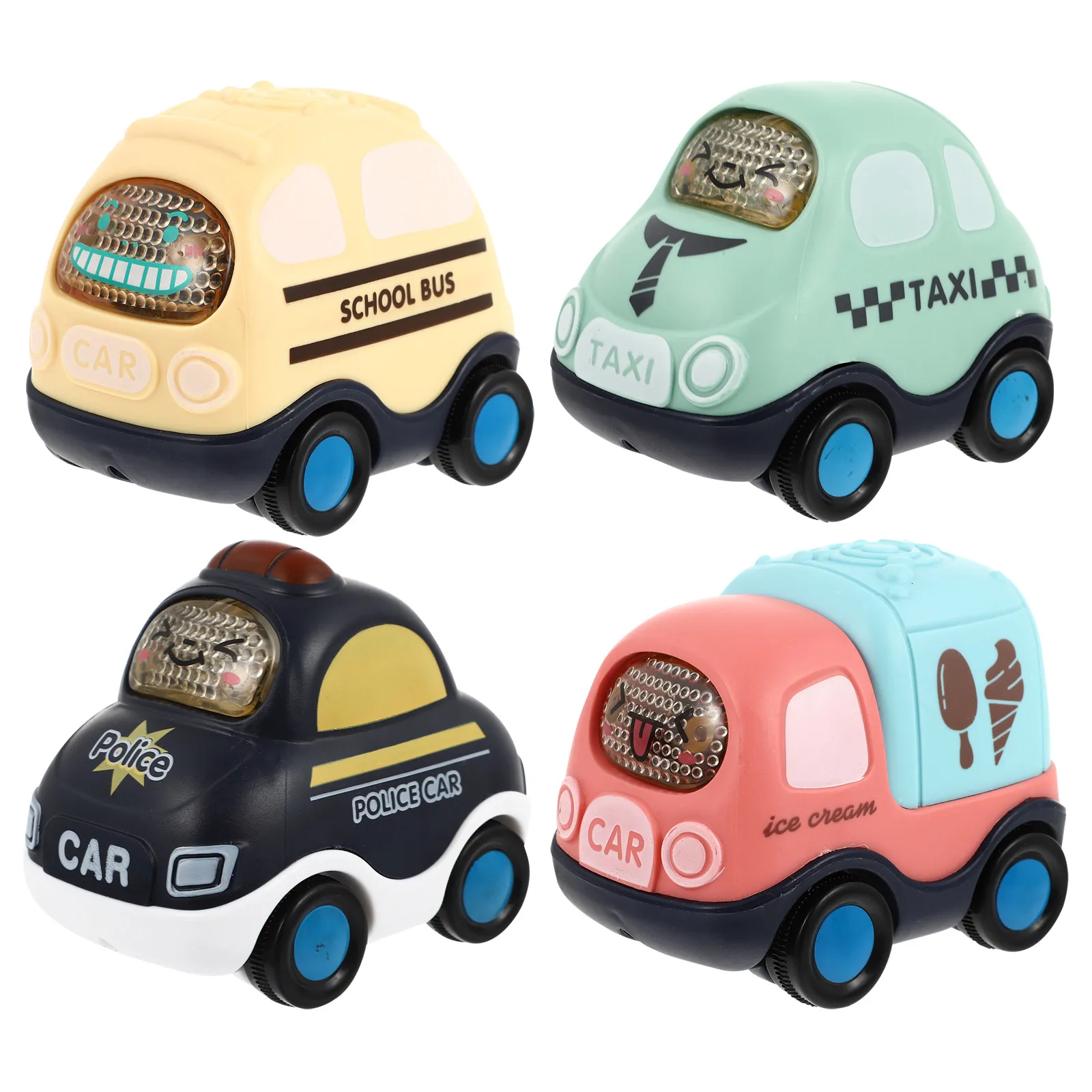 4Pcs Small Car Pull-Back Plastic Inertia Vehicle Set Perfect Kids Gift Educational Playing Game Pull-Back Car Toy
4Pcs Small Car Pull-Back Plastic Inertia Vehicle Set Perfect Kids Gift Educational Playing Game Pull-Back Car Toy