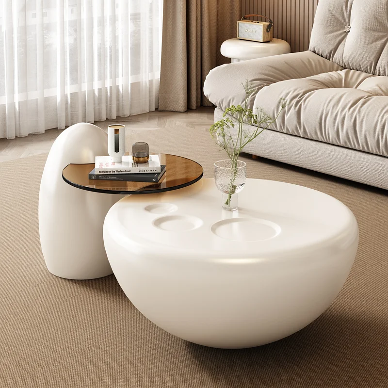 Simple Modern Coffee Table Set Living Room Unique Luxury Coffee Tables Round White Minimalist Koffietafels Home Furnitures
Simple Modern Coffee Table Set Living Room Unique Luxury Coffee Tables Round White Minimalist Koffietafels Home Furnitures