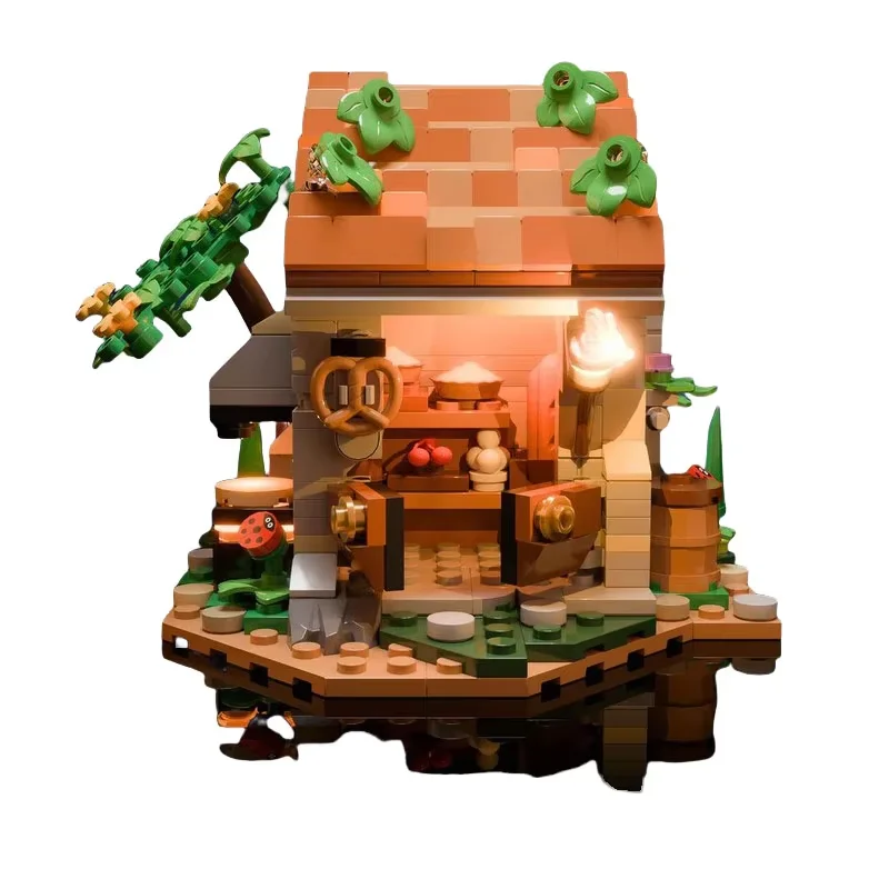 Medieval bakery building model - Small particle assembly building blocks toy (311 pieces) Suitable for all enthusiasts. Creative
Medieval bakery building model - Small particle assembly building blocks toy (311 pieces) Suitable for all enthusiasts. Creative