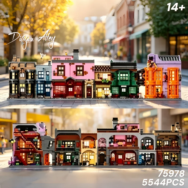 2026 New 5544PCS Diagon Alley Street View Building Blocks Model 75978 Construction Toys Collectible Home Decor Birthday Gifts
2026 New 5544PCS Diagon Alley Street View Building Blocks Model 75978 Construction Toys Collectible Home Decor Birthday Gifts