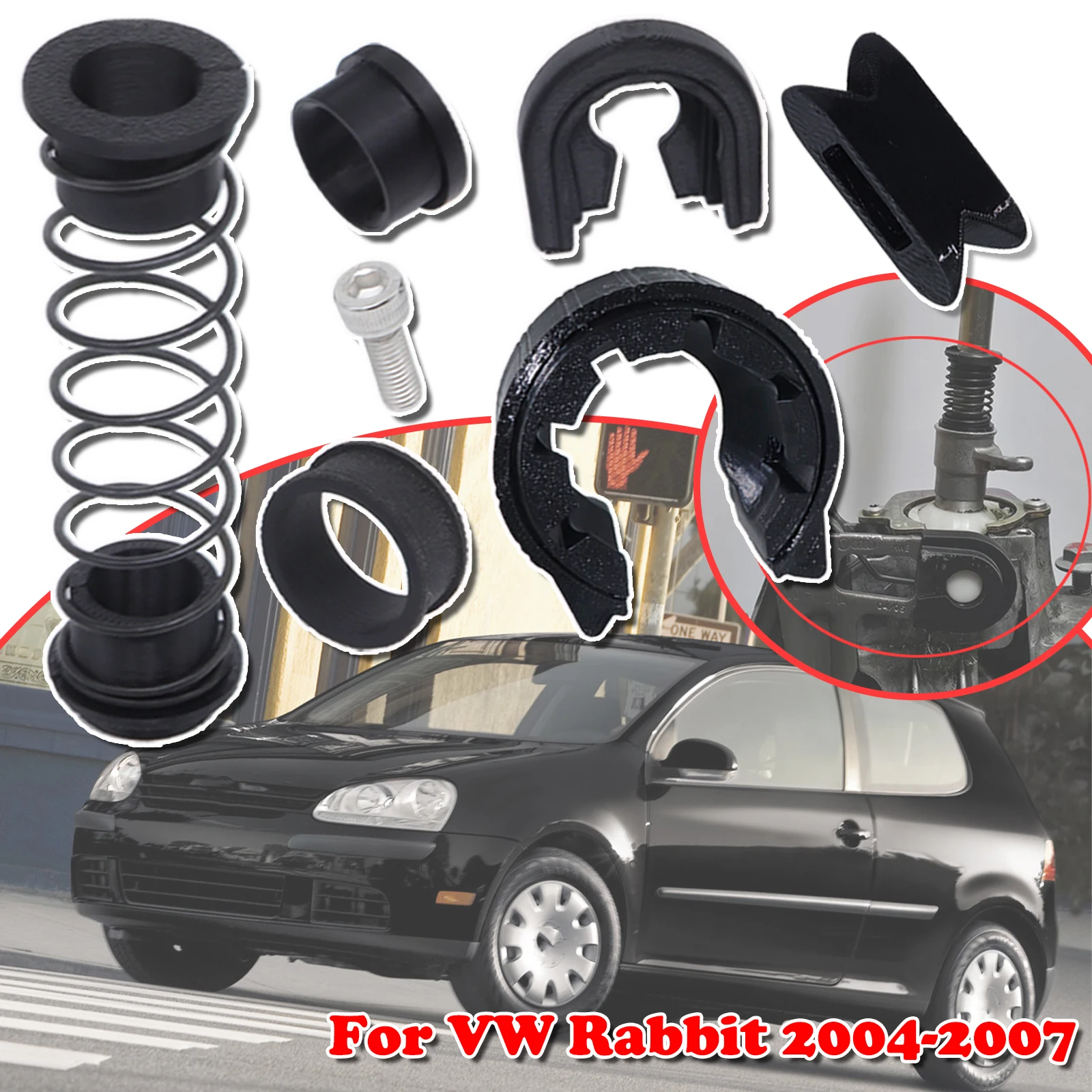 Upgrade Enhanced For VW Rabbit Gearbox Repair Kit Manual Trans Shifter Gear Lever Spring Bearing Shifter Bearing 2004 2005- 2007
Upgrade Enhanced For VW Rabbit Gearbox Repair Kit Manual Trans Shifter Gear Lever Spring Bearing Shifter Bearing 2004 2005- 2007