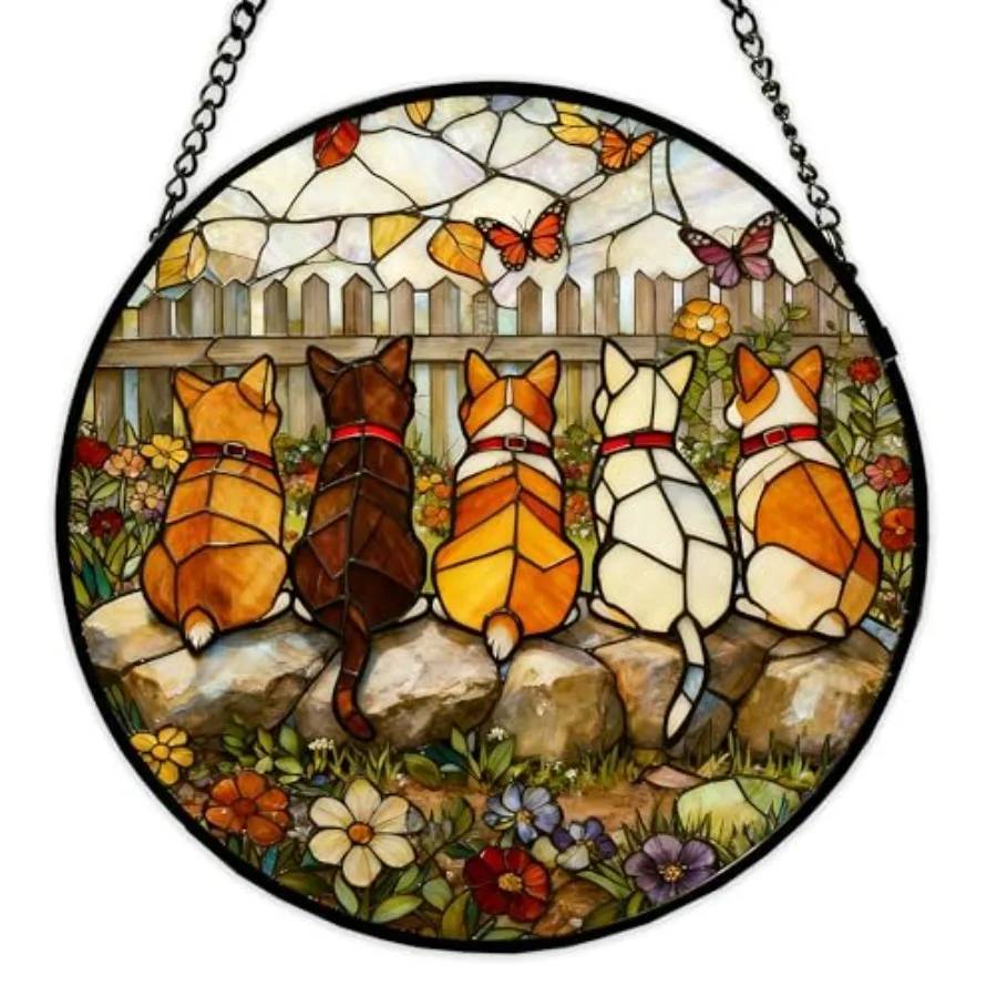 Stained Glass Window Hanging -s s Suncher for Window Doors Home Decoration Christmas Mother's Day Father's Day Birthday Gifts f
Stained Glass Window Hanging -s s Suncher for Window Doors Home Decoration Christmas Mother's Day Father's Day Birthday Gifts f