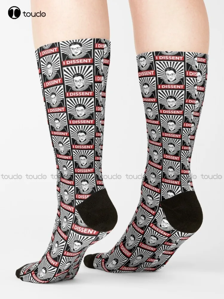 I Dissent Says Justice Ruth Bader Ginsburg (Aka Rbg) Socks White Crew Socks Men Personalized Custom 360° Digital Print Gift
I Dissent Says Justice Ruth Bader Ginsburg (Aka Rbg) Socks White Crew Socks Men Personalized Custom 360° Digital Print Gift