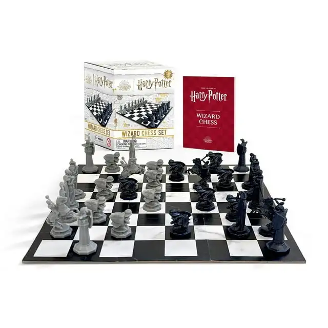 Donald Lemke Harry Potter Wizard Juego de Ajedrez para Adultos con Libro de 40 Páginas, 0,35 фунта
Donald Lemke Harry Potter Wizard Juego de Ajedrez para Adultos con Libro de 40 Páginas, 0,35 фунта