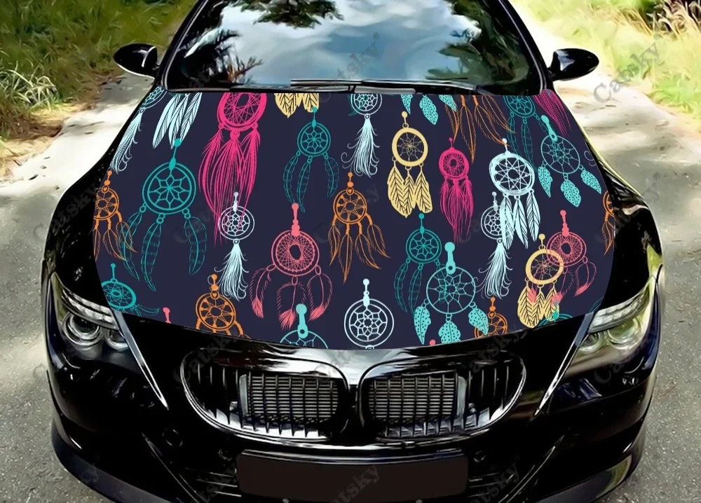 Ловец снов с принтом, виниловые наклейки на капот автомобиля, виниловая пленка, наклейки на крышку двигателя, универсальная защитная пленка на капот автомобиля
Ловец снов с принтом, виниловые наклейки на капот автомобиля, виниловая пленка, наклейки на крышку двигателя, универсальная защитная пленка на капот автомобиля