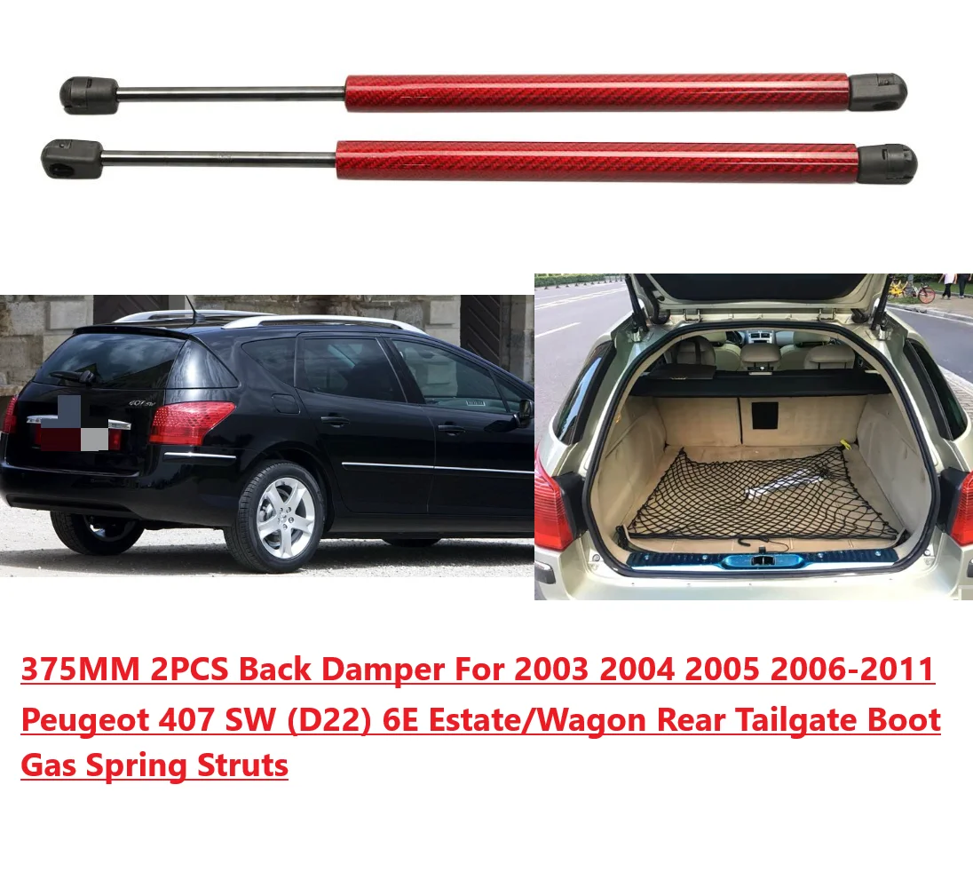 375MM Back Damper For 2003-10 2011 Peugeot 407 SW (D22) 6E Estate Rear Tailgate Boot/Rear Windows Gas Spring Struts Lift Support
375MM Back Damper For 2003-10 2011 Peugeot 407 SW (D22) 6E Estate Rear Tailgate Boot/Rear Windows Gas Spring Struts Lift Support