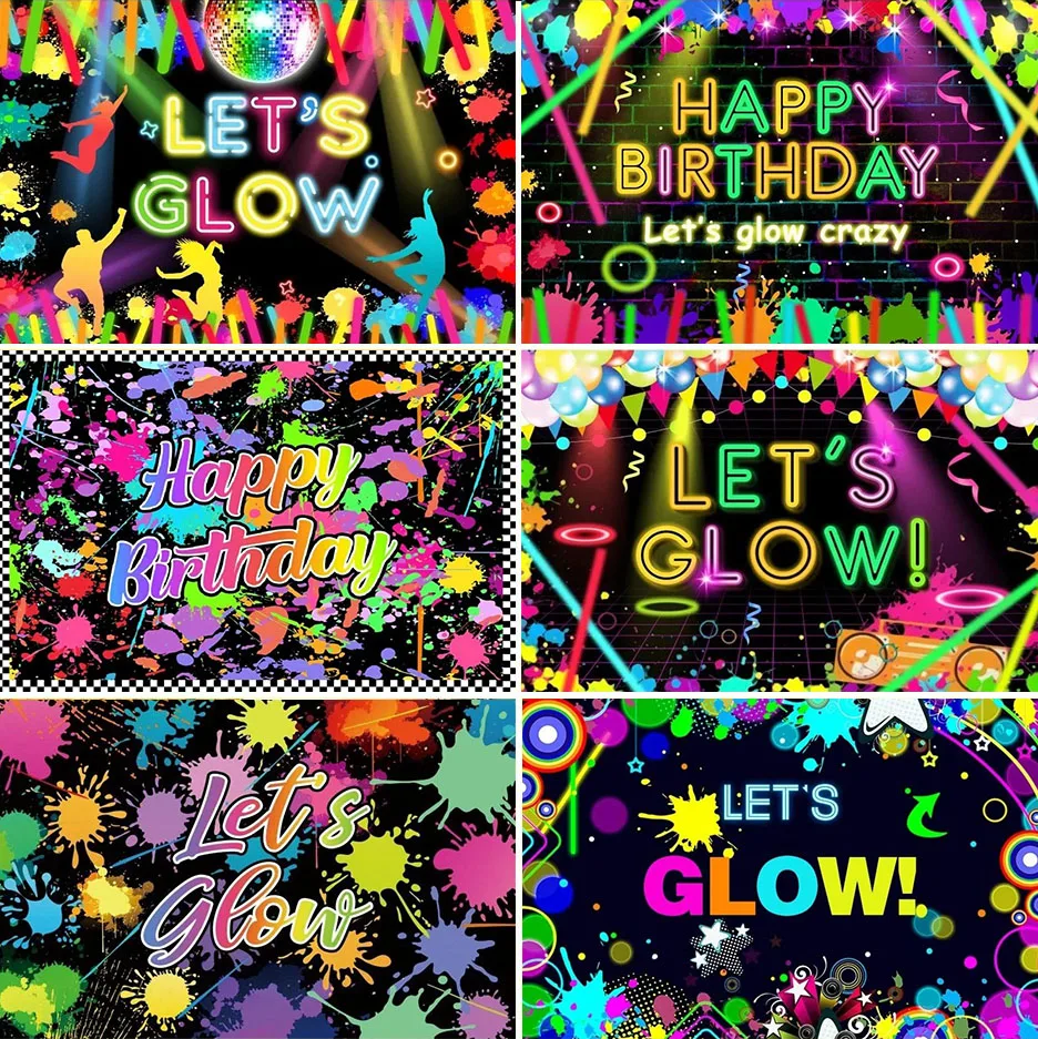 Hip Hop Backdrop Happy Birthday Decor Graffiti Wall Let’s Glow Party Background Back to The 90s Party Decoration Banner Props
Hip Hop Backdrop Happy Birthday Decor Graffiti Wall Let’s Glow Party Background Back to The 90s Party Decoration Banner Props