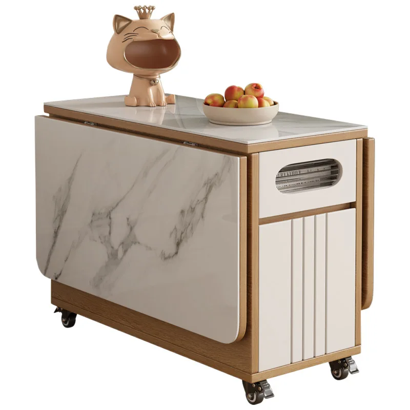 Rock slab coffee table dining table dual-purpose living room sofa edge corner folding side cabinet multi-functional trolley tea
Rock slab coffee table dining table dual-purpose living room sofa edge corner folding side cabinet multi-functional trolley tea