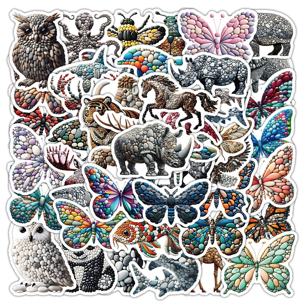 10/50PCS stone animal graffiti suitcase water cup mobile phone case waterproof decorative stickers stickers
10/50PCS stone animal graffiti suitcase water cup mobile phone case waterproof decorative stickers stickers