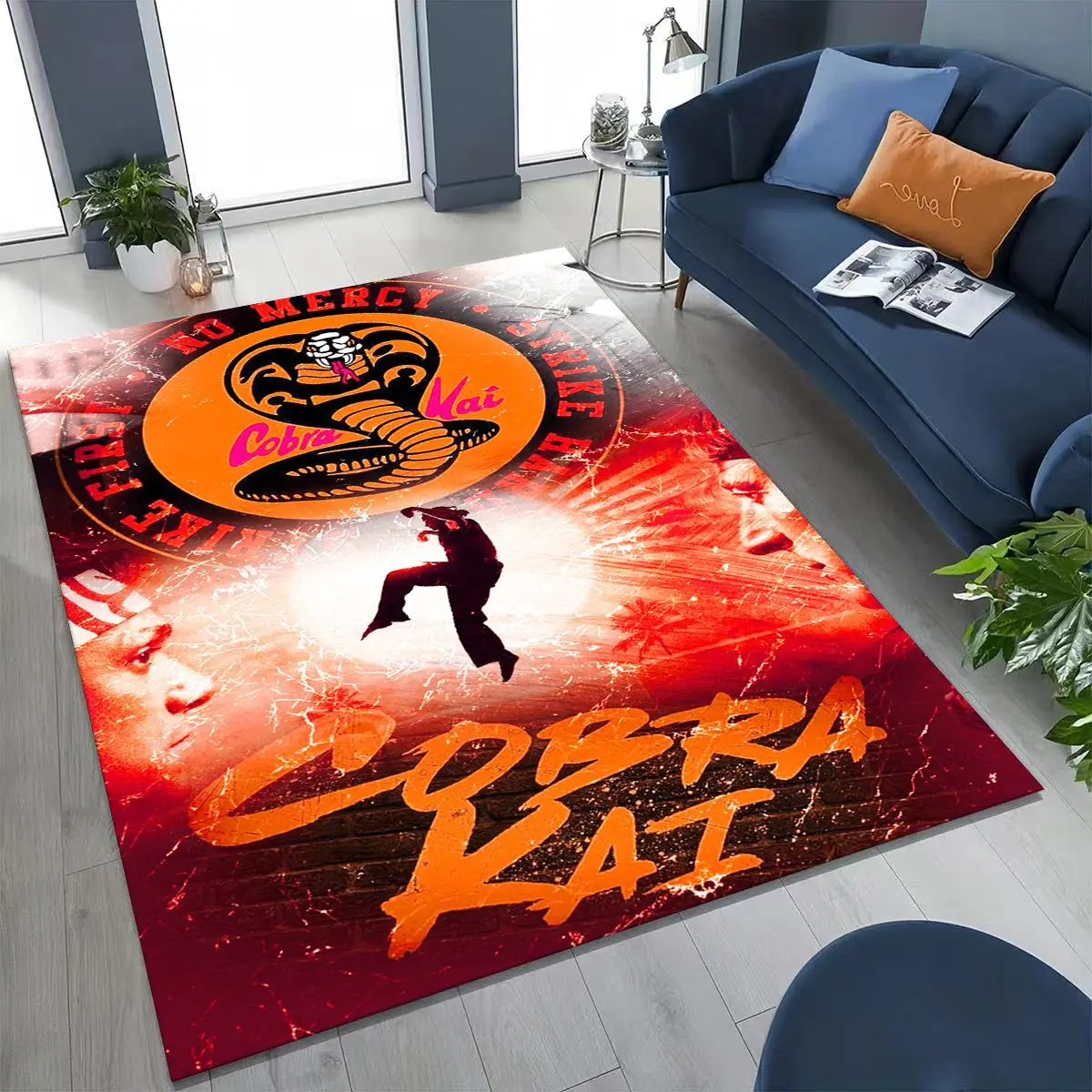 3D Cobra Kai Karate Daniel LaRusso Johnny Art Rug for Bedroom Living Room Sofa Home Doormat Decor, Large Kids Non-slip Floor Mat
3D Cobra Kai Karate Daniel LaRusso Johnny Art Rug for Bedroom Living Room Sofa Home Doormat Decor, Large Kids Non-slip Floor Mat