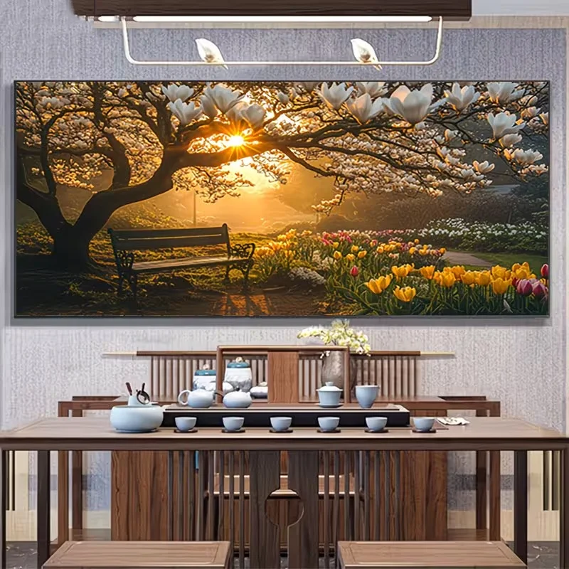 5D DIY Diamond Embroidery Sunshine Tree Tulip Flowers Landscape Mosaic Cross Stitch Full Drill Diamond Painting Holiday Gifts
5D DIY Diamond Embroidery Sunshine Tree Tulip Flowers Landscape Mosaic Cross Stitch Full Drill Diamond Painting Holiday Gifts