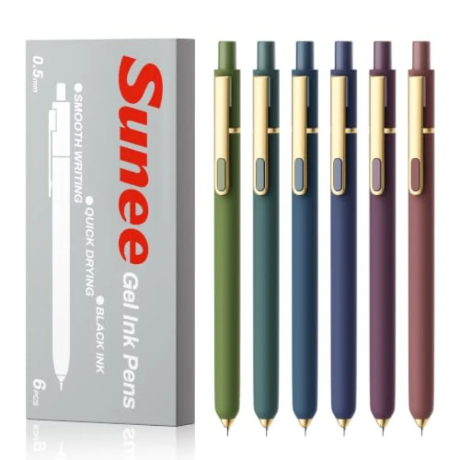 Gel Pens, 0.5mm Pens Fine Point Smooth Writing Pens with Quick-Dry Ink, Cute Aesthetic School Office NoteTaking Pens for Journa
Gel Pens, 0.5mm Pens Fine Point Smooth Writing Pens with Quick-Dry Ink, Cute Aesthetic School Office NoteTaking Pens for Journa