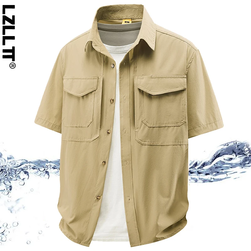 Summer Men Breathable Cargo Short Sleeve Shirt Man Outdoor Casual Multi Pocket Shirts Male Sport Hiking Safari Work Blouses Tops
Summer Men Breathable Cargo Short Sleeve Shirt Man Outdoor Casual Multi Pocket Shirts Male Sport Hiking Safari Work Blouses Tops