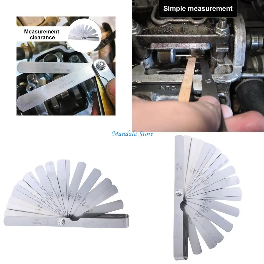 U2JC Stainless Steel Feeler Gauges Sparks Plug Gauge Filler Gauge Thickness Gauge
U2JC Stainless Steel Feeler Gauges Sparks Plug Gauge Filler Gauge Thickness Gauge