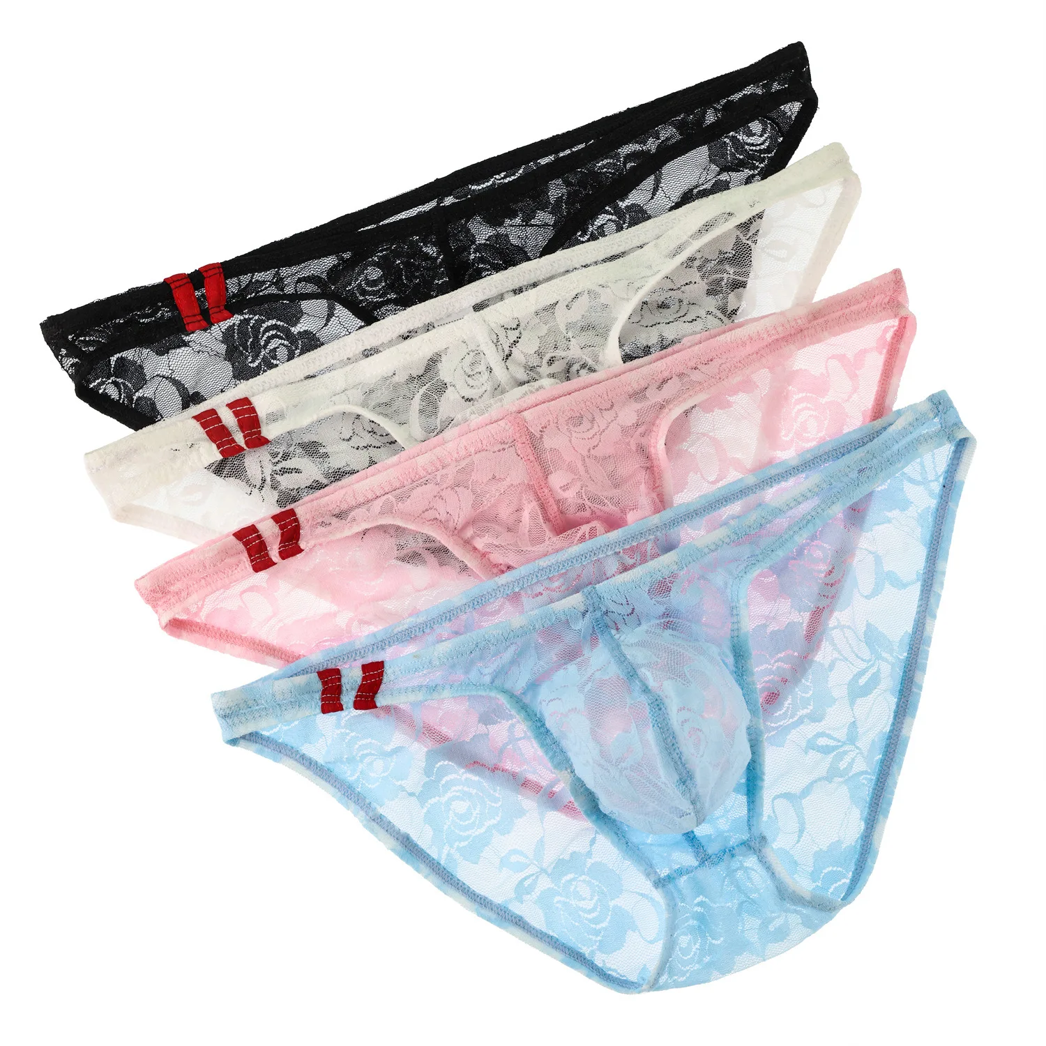 Men's Bulge Briefs Sexy Fishnet Sissy Erotic Low Rise See-Through Mesh Breathable Nylon G-string, Casual Comfort Men's Underwear
Men's Bulge Briefs Sexy Fishnet Sissy Erotic Low Rise See-Through Mesh Breathable Nylon G-string, Casual Comfort Men's Underwear
