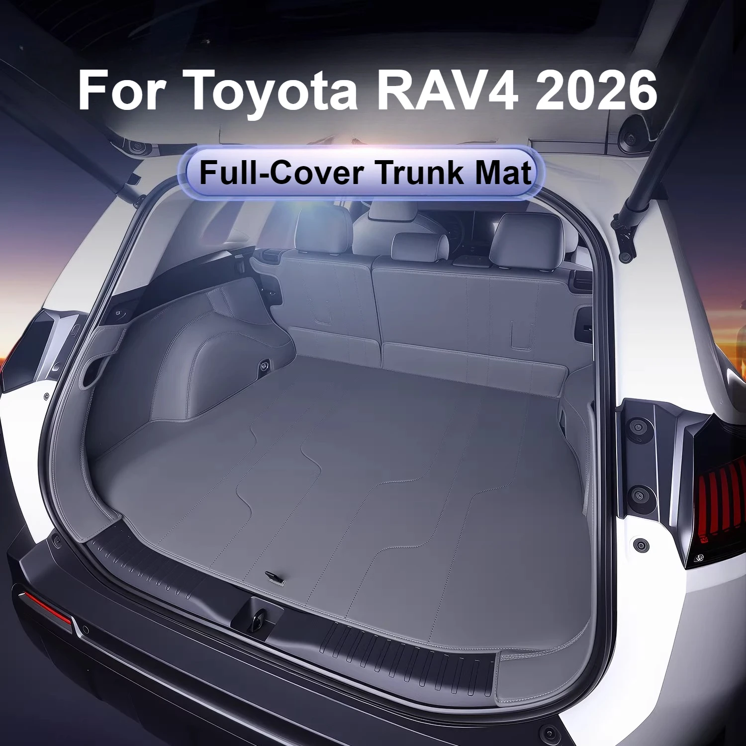 For Toyota RAV4 2026 Full-Coverage Trunk Mat Dirt and Stain Resistant Trunk Liner Car Modification Accessories
For Toyota RAV4 2026 Full-Coverage Trunk Mat Dirt and Stain Resistant Trunk Liner Car Modification Accessories