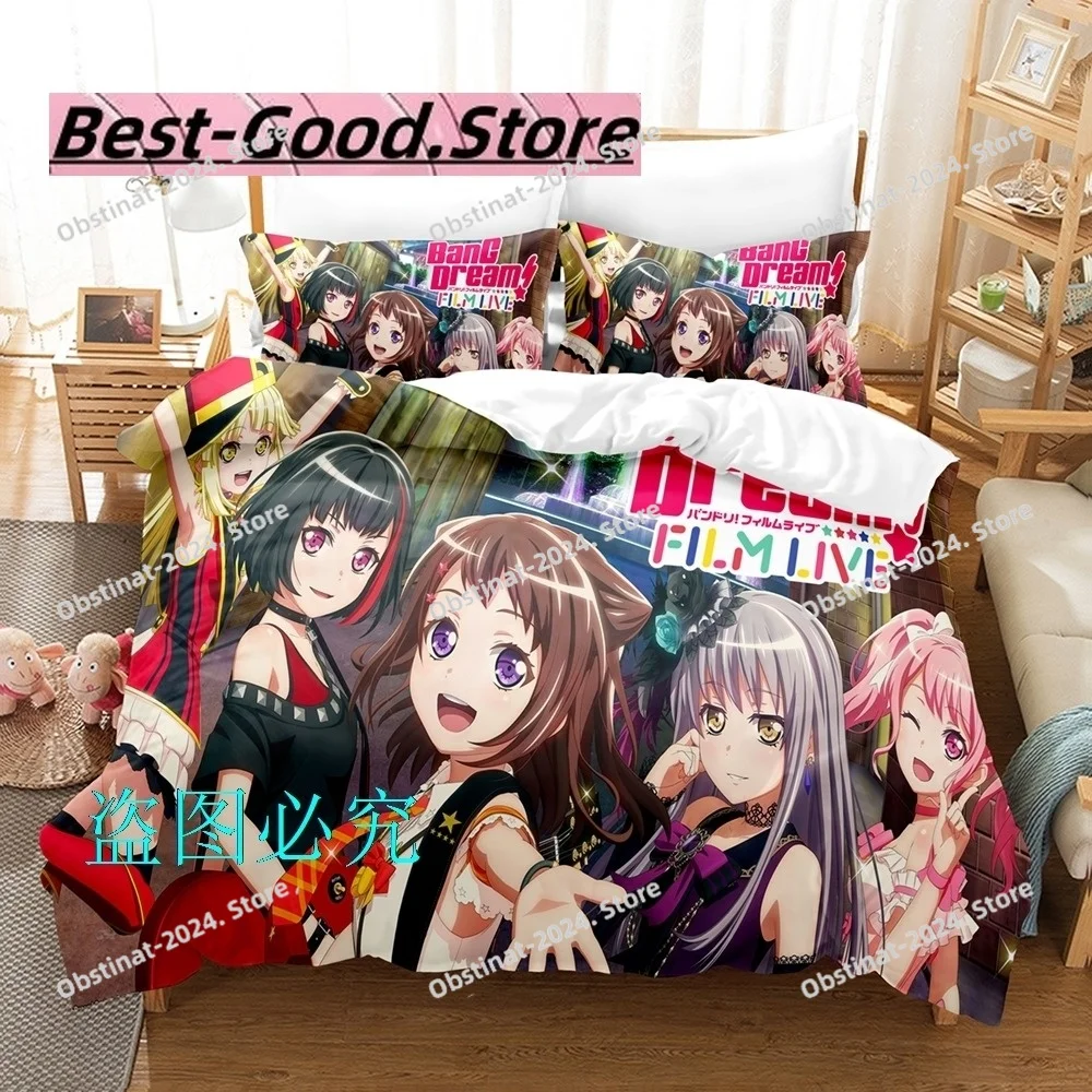 Anime BanG Dream! Bedding Set Single Twin Full Queen King Size Bed Set Adult Kid Bedroom Duvetcover Sets parure de lit Bed
Anime BanG Dream! Bedding Set Single Twin Full Queen King Size Bed Set Adult Kid Bedroom Duvetcover Sets parure de lit Bed