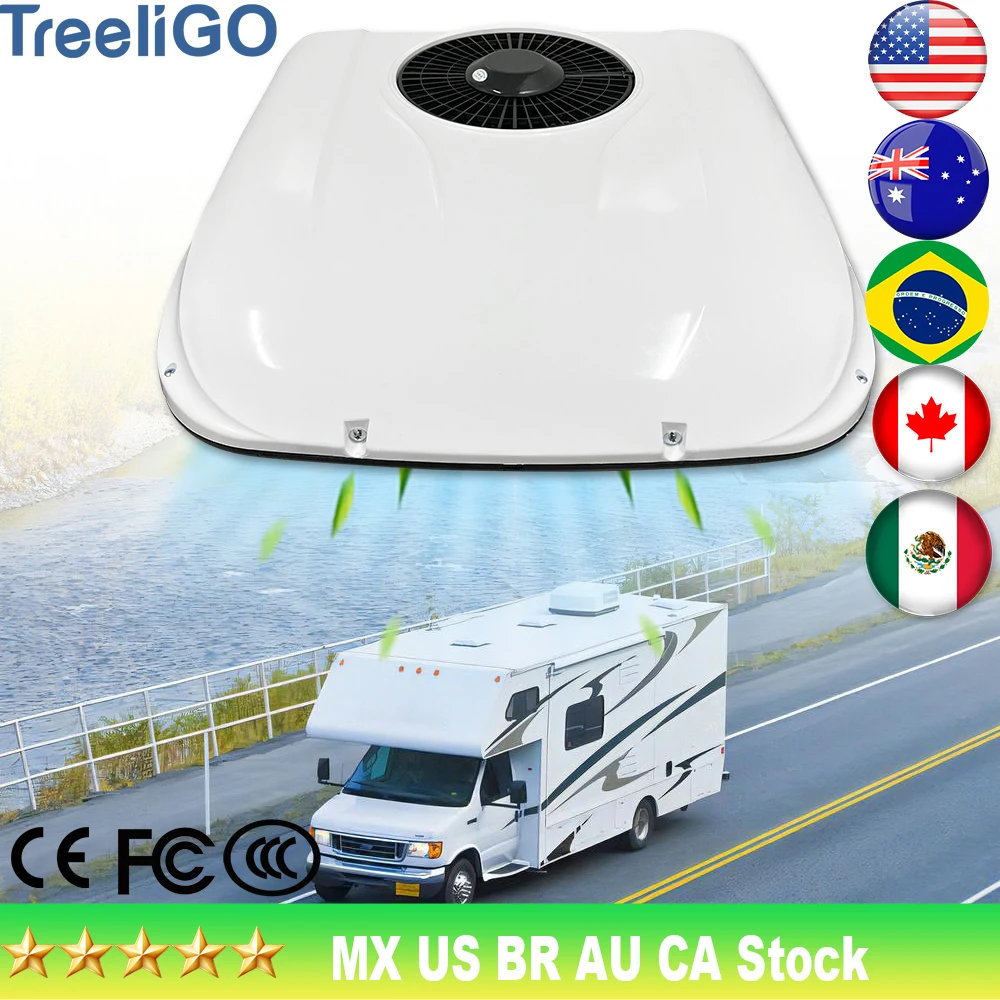 Treeligo 15000BTU Cooling RV Rooftop Air Conditioner Electric Parking Air AC Unit for Motorhome Truck Camper Van Caravan
Treeligo 15000BTU Cooling RV Rooftop Air Conditioner Electric Parking Air AC Unit for Motorhome Truck Camper Van Caravan