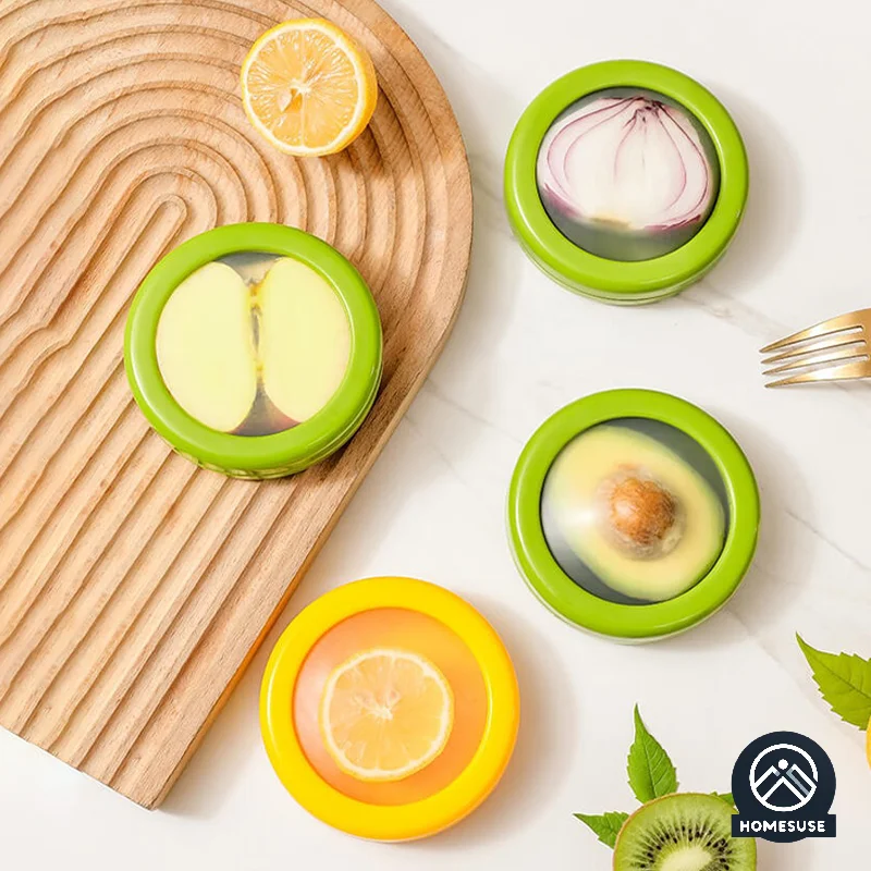 Fruit Vegetable Fresh-keeping Cover Avocado Food Storage Box Fruit Preservation Seal Cover Kitchen Tools Kitchen Accessories
Fruit Vegetable Fresh-keeping Cover Avocado Food Storage Box Fruit Preservation Seal Cover Kitchen Tools Kitchen Accessories