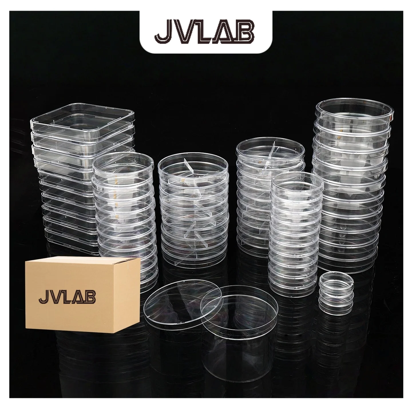 Sterile Disposable Petri Dishes – 100-250mm Square/Round Plastic Cell Culture Dish for Microbiology & Tissue Culture JVLAB
Sterile Disposable Petri Dishes – 100-250mm Square/Round Plastic Cell Culture Dish for Microbiology & Tissue Culture JVLAB