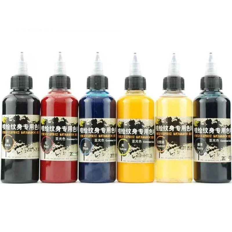 30ML/100ML Temporary Spray Tattoo Ink Semi Permanent Makeup Airbrush Fake Tattoo Painting Pigment For Body Art Beauty Supplies
30ML/100ML Temporary Spray Tattoo Ink Semi Permanent Makeup Airbrush Fake Tattoo Painting Pigment For Body Art Beauty Supplies