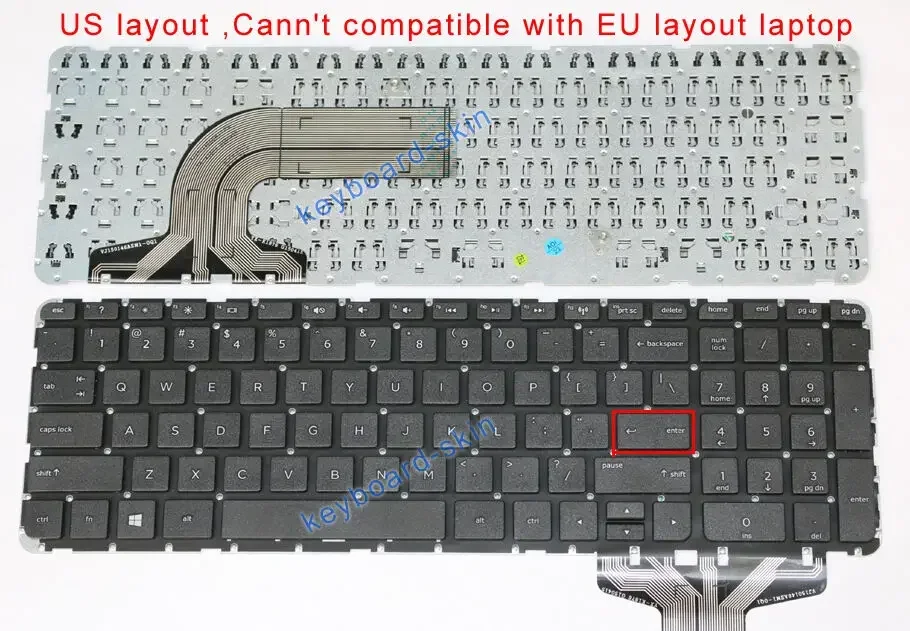 New US keyboard no-frame for HP Pavilion TPN-F113 15-D 15-D00000 15-Dxxxxxx 15-d069wm laptop (isn't 15-DA 15-DB 15-DC ....etc)
New US keyboard no-frame for HP Pavilion TPN-F113 15-D 15-D00000 15-Dxxxxxx 15-d069wm laptop (isn't 15-DA 15-DB 15-DC ....etc)