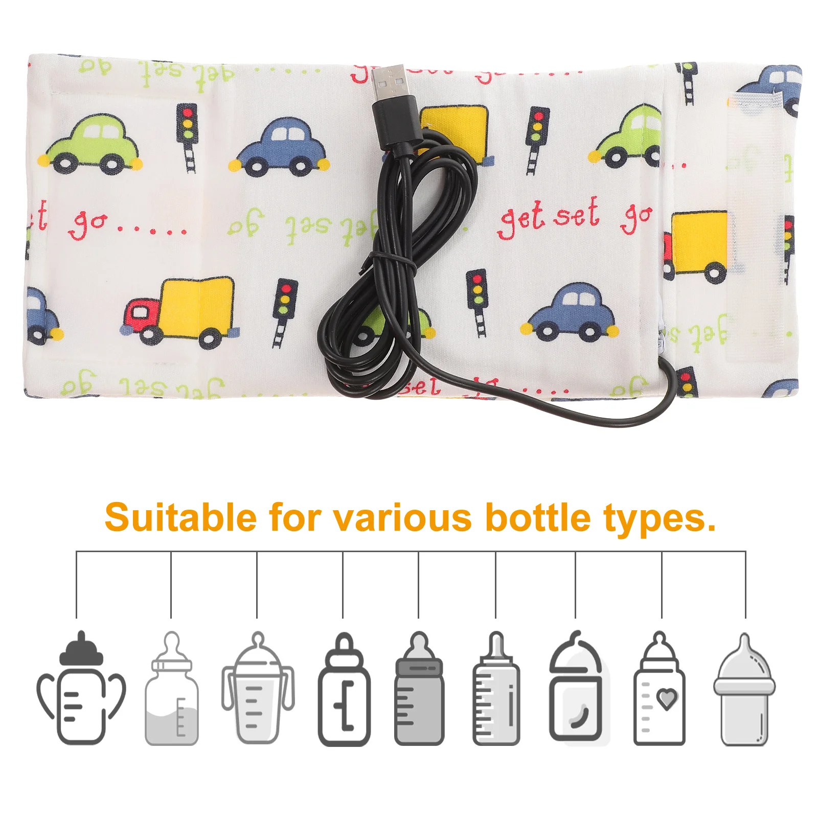USB Milk Bottle Warmer Baby Portable Lightweight Bottle Warmer for Travel Breastmilk Heat Preservation Car Compatible
USB Milk Bottle Warmer Baby Portable Lightweight Bottle Warmer for Travel Breastmilk Heat Preservation Car Compatible