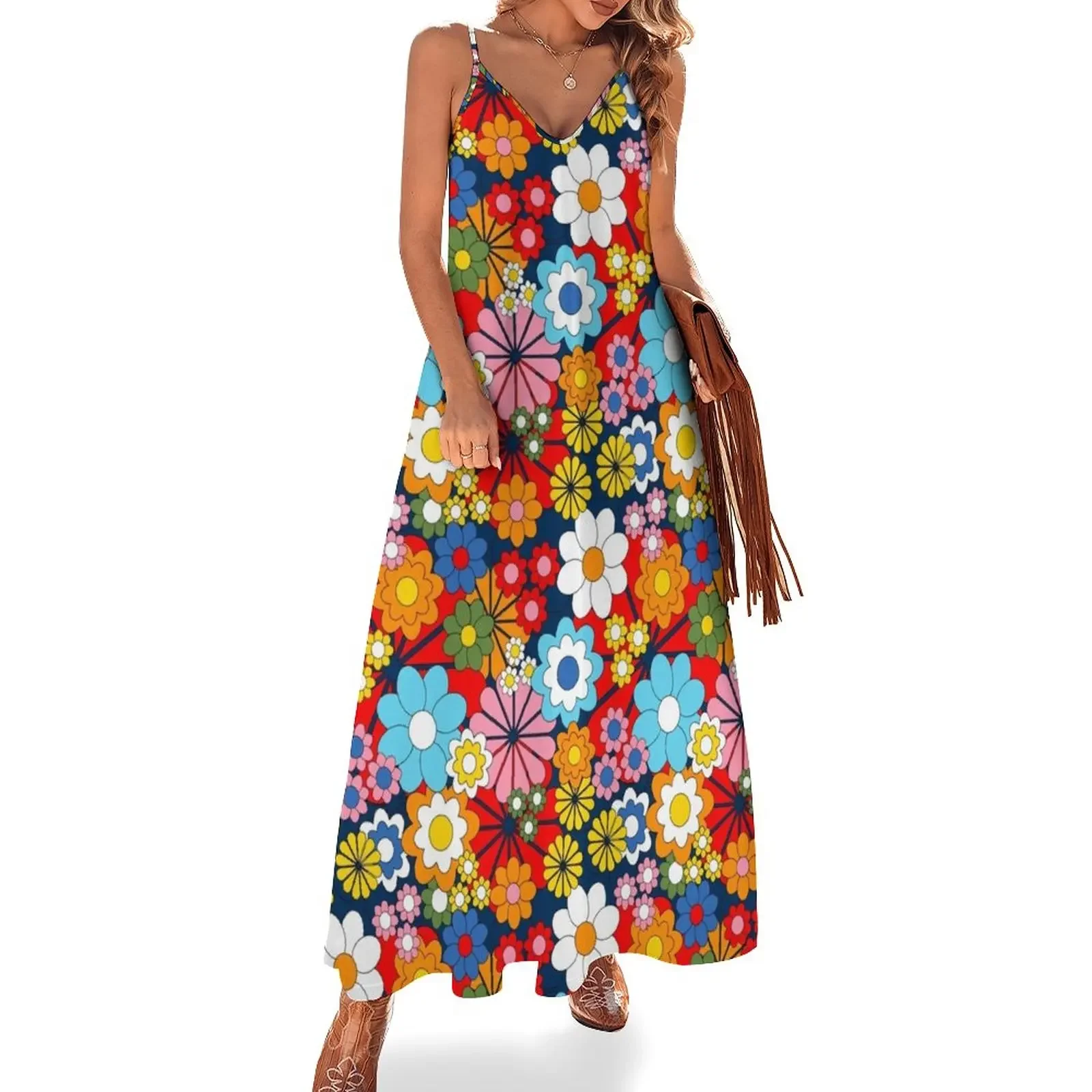 Blue Retro Bright Sleeveless Dress women's dresses luxury women's elegant loose dresses evening dress womens clothing Dress
Blue Retro Bright Sleeveless Dress women's dresses luxury women's elegant loose dresses evening dress womens clothing Dress