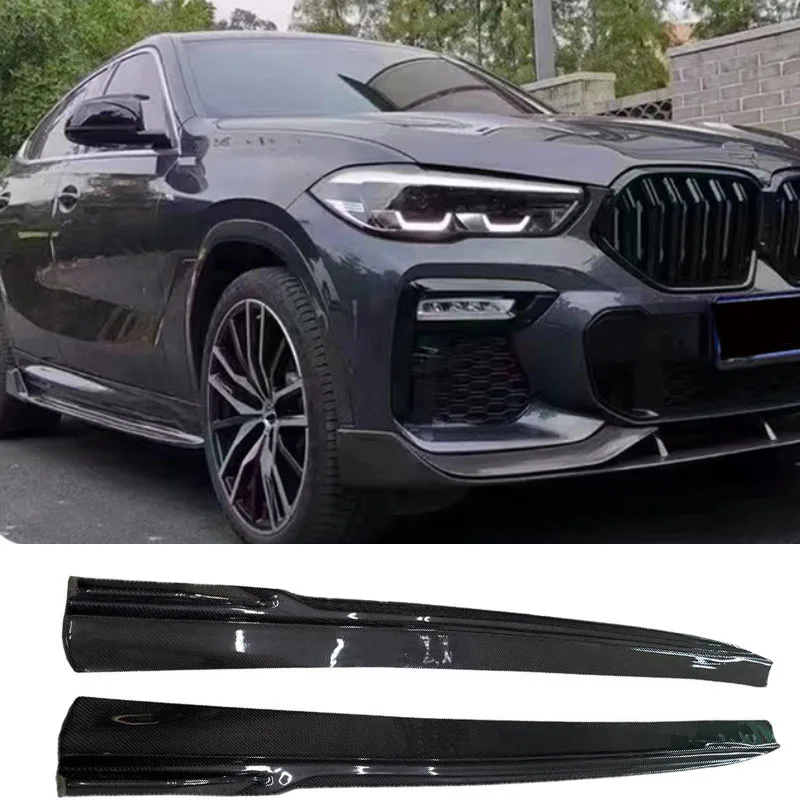 Suitable for BMW X6 G06 AC models between 2020-IN with carbon fiber side skirts and side spoilers
Suitable for BMW X6 G06 AC models between 2020-IN with carbon fiber side skirts and side spoilers