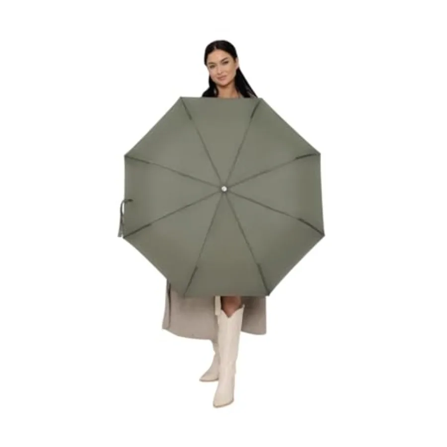 Windproof Travel Umbrella - Compact, Light, Full Automatic Open/Close - Folding Backpack Umbrella for Rain and Sun UV Preotecti
Windproof Travel Umbrella - Compact, Light, Full Automatic Open/Close - Folding Backpack Umbrella for Rain and Sun UV Preotecti