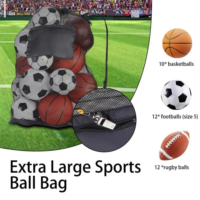 Mesh Bags, PE Classes Basketball Football Balls Bag, Swimming Clothing Gear Storage Bag, Drawstring Adjustable Shoulder Strap
Mesh Bags, PE Classes Basketball Football Balls Bag, Swimming Clothing Gear Storage Bag, Drawstring Adjustable Shoulder Strap